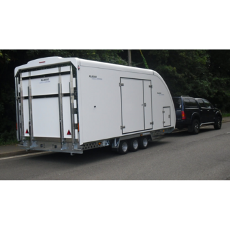 Woodford RL 6000 - Lukket trailer - 3.500 kg - Bred model - 3 aksler